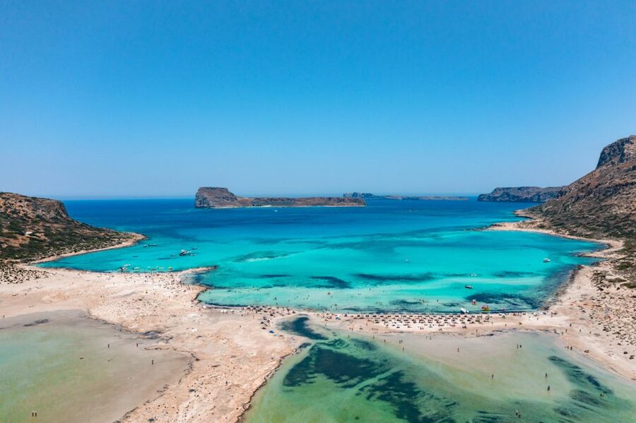 From Heraklion: Cruise to Balos Lagoon and Chania Old Town - Gramvousa and its hilltop fortress