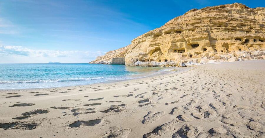 From Heraklion: Day Trip to Matala Hippie Beach and Caves - Key points to know before booking