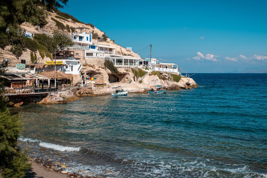 From Heraklion: Day Trip to Matala Hippie Beach and Caves - The bus ride from the resort areas
