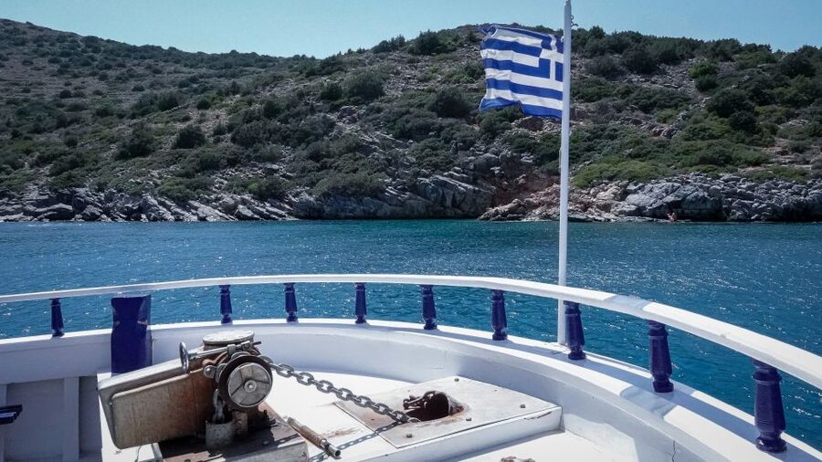 From Heraklion: Elounda, Kolokitha, and Spinalonga Boat Trip - Seeing Spinalonga from the water