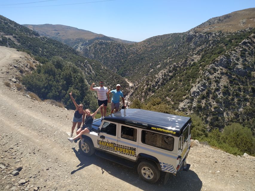 From Heraklion: Matala Beach - Caves & winery Full Day tour - Swimming at Matala Beach