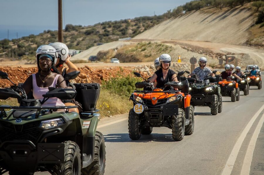 From Heraklion: Quad Safari Wild Crete Day Tour - Gouverniotisa Monastery and the Aposelemis Dam
