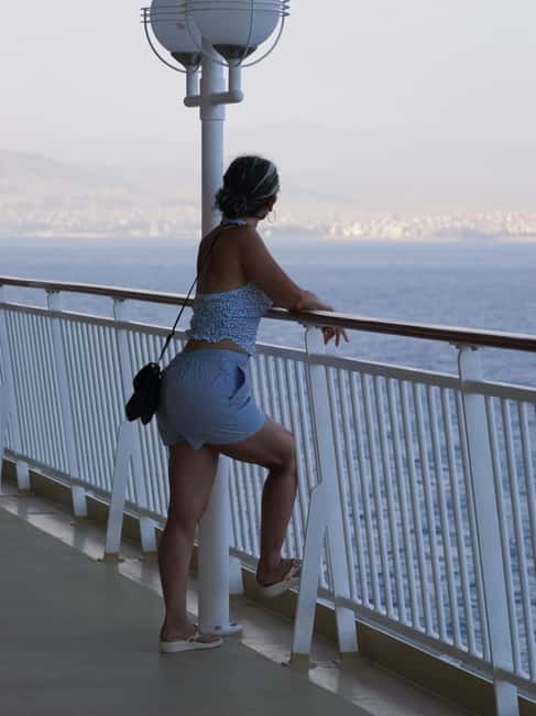 From Heraklion: Santorini Full-Day Tour by Boat - The boat ride across the Cretan Sea