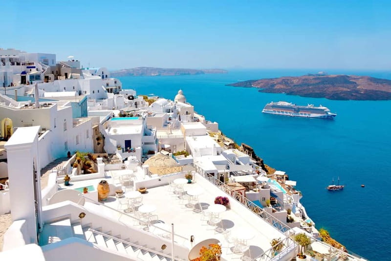 From Heraklion: Santorini Full-Day Tour by Boat - Oia and the famous white houses