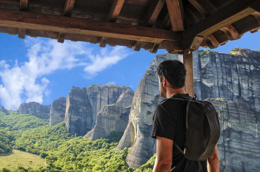 From Kalabaka/Kastraki: Meteora Monasteries Morning Tour - From Doupiani Chapel to the first hermits