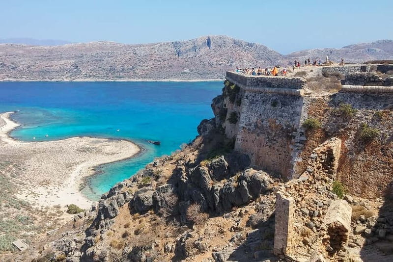 From Kissamos Port: Boat Cruise to Balos Lagoon & Gramvousa - Balos Lagoon and its shallow emerald water