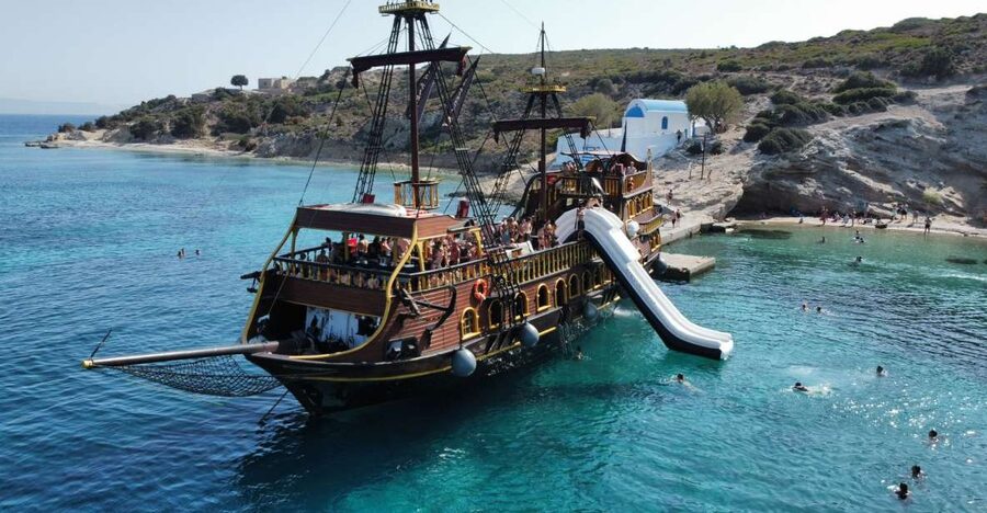From Kos: 3-Island Pirate Cruise with Lunch and Waterslide - Key things to know before booking
