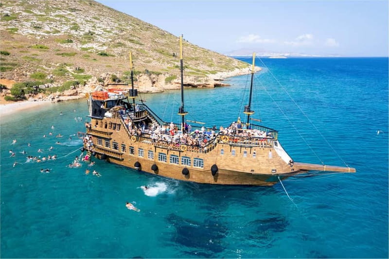 From Kos:A full day cruise in the newest luxury vessel! - Vathy Port and Rina: a taste of Kalymnos