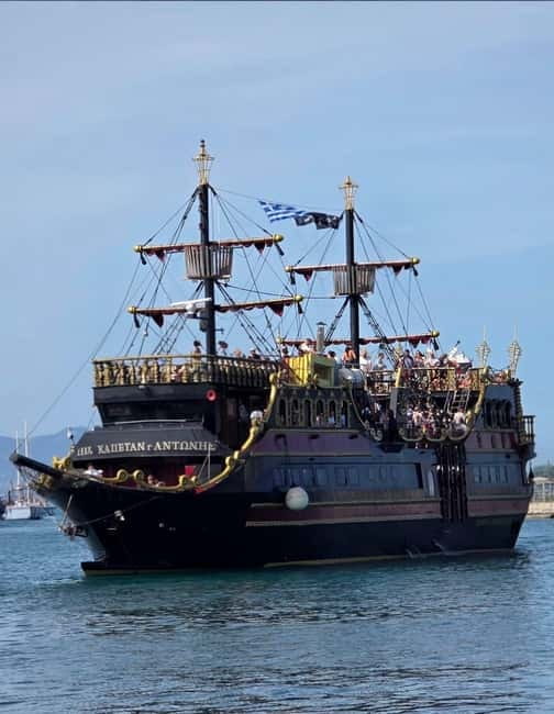 From Kos: Kalymnos, Pserimos and Plati Day Cruise with Lunch - Plati: swimming, music, and boat jumps