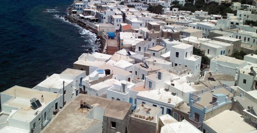From Kos: Nissyros Volcano total package - Riding inland to the volcanic crater