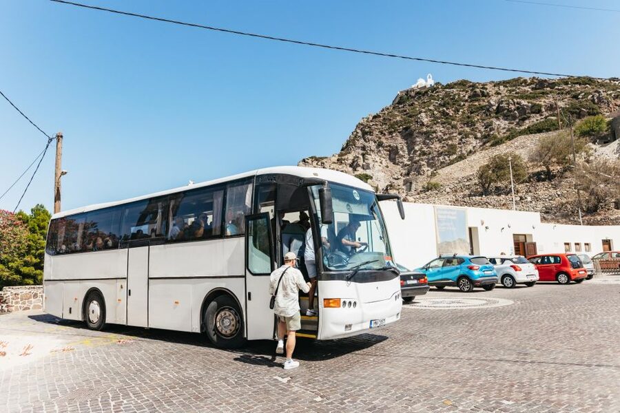 From Kos: Nisyros Island Volcano and Panagia Spiliani - How the timing and transport affect your day