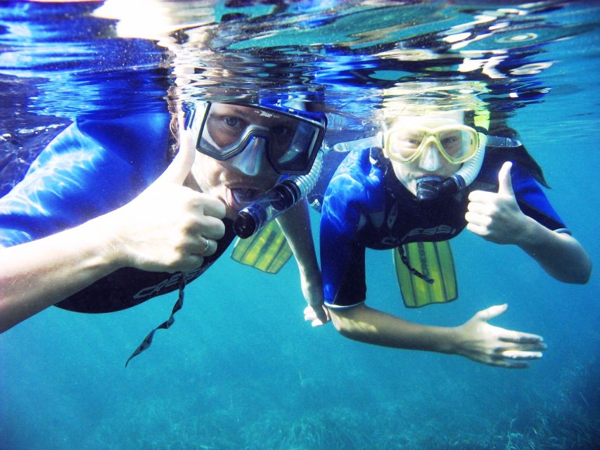 From Kos: Pserimos Island Snorkeling Cruise by Diving Boat - Arriving at Pserimos Town and the blue lagoon