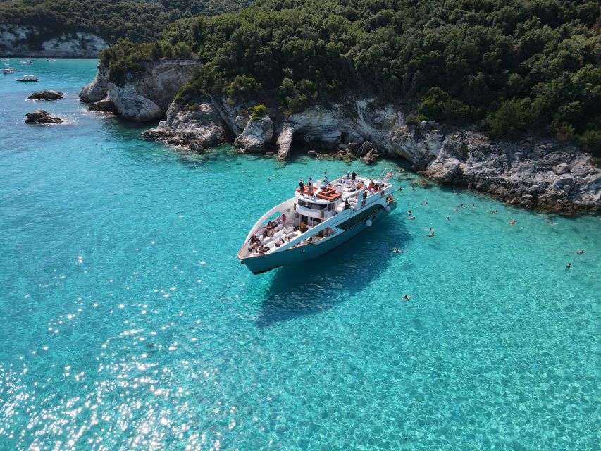 From Lefkimmi: Paxos, Antipaxos & Blue Caves Speedboat Tour - Key points at a glance