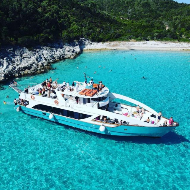 From Lefkimmi: Syvota, Blue Lagoon and Cave Sunset Cruise - Key points to know before you book