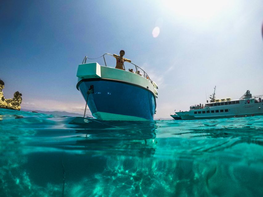 From Lefkimmi: Syvota, Blue Lagoon and Cave Sunset Cruise - What to bring and what to expect on board