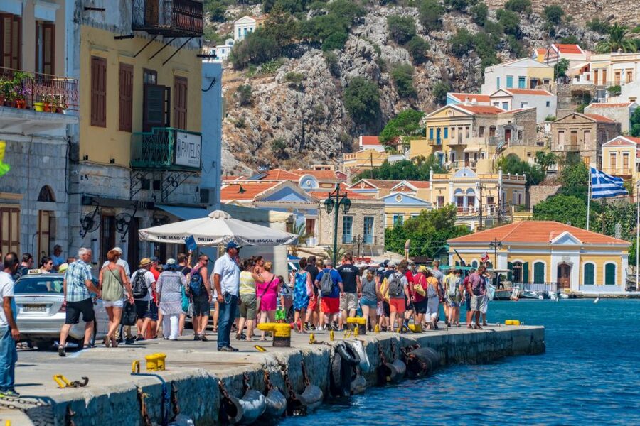 From Lindos: Rhodes Old Town and Speedboat Trip to Symi - The early pickup from Lindos and the road north