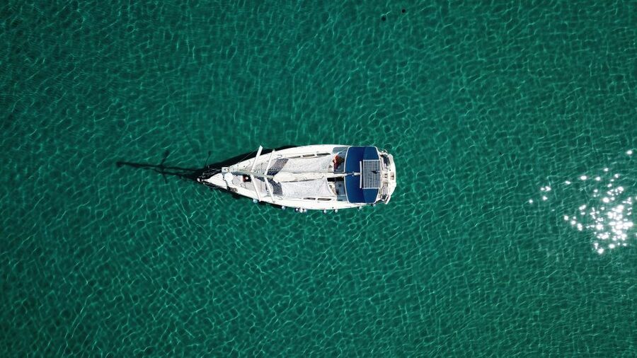 From Nea Fokea: Chalkidiki 6-Hour Cruise by Sailing Boat - Kriopigi adds a beach bar break