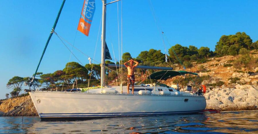 From Neos Marmaras: Halkidiki Islets and Coves Cruise - Kamenos, one of the day’s best beach stops