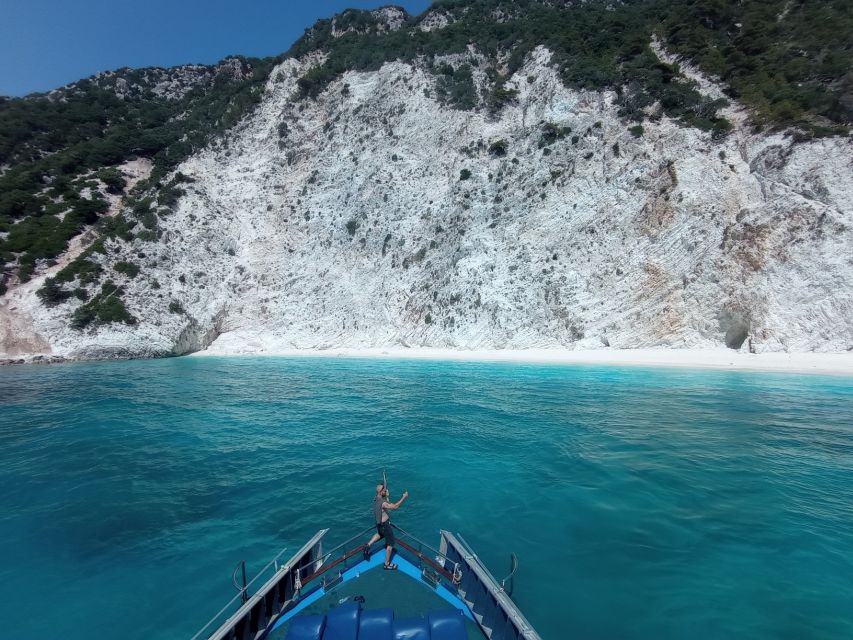 From Nydri: Boat to Kefalonia and Ithaki with Swim Stops - Key points to know before booking
