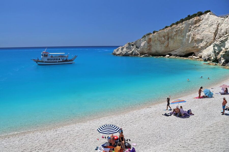 From Nydri: Boat to Kefalonia and Ithaki with Swim Stops - A full Ionian day from Nidri