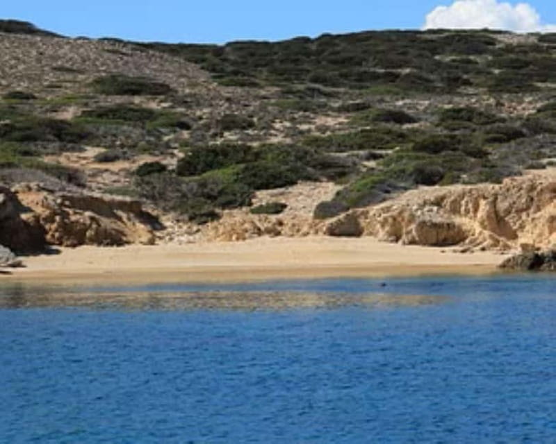 From Paros : Antiparos and Despotiko Full Day Cruise - Despotiko and the midday barbecue