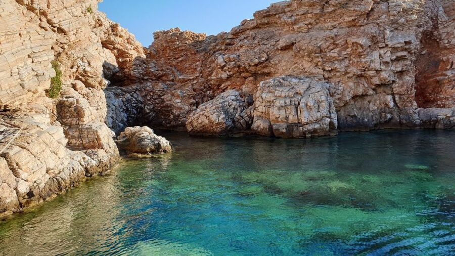 From Paros: Antiparos and Despotiko Full-Day Swim Cruise - Despotiko and the Blue Lagoon swim stops