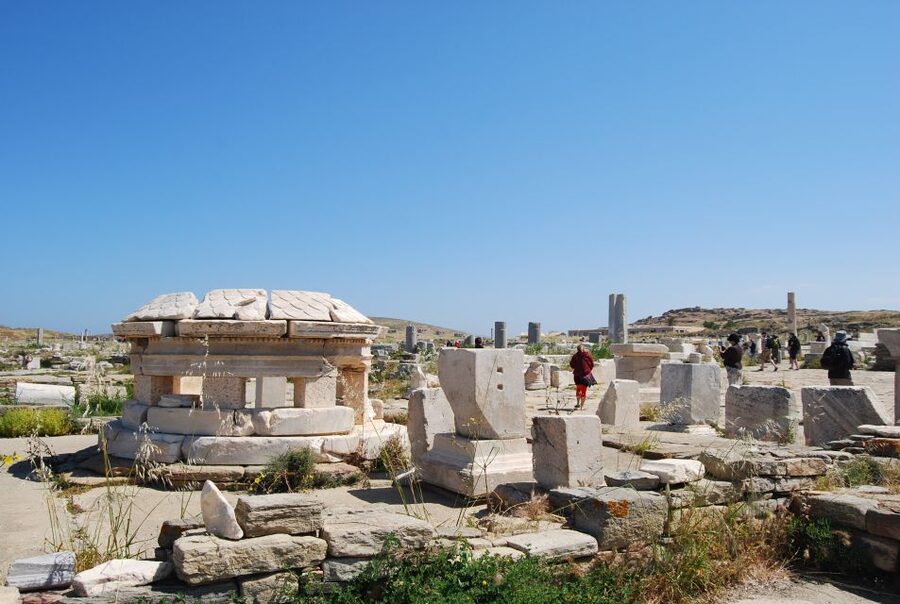 From Paros: Delos and Mykonos Full-Day Boat Trip - Delos: the heart of the day