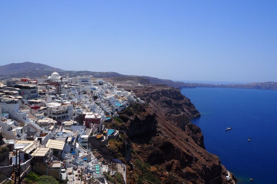 From Paros: Santorini Full-Day Boat Trip - Can you see Oia on this outing?