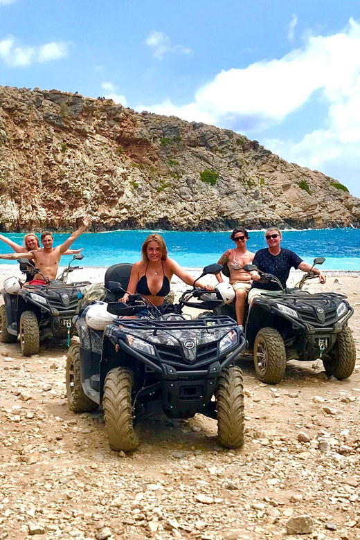 From Platanias: Quad safari with Hotel transfer - Leaving Platanias for the hills