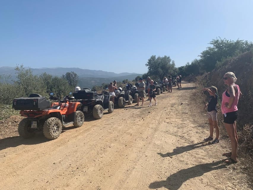 From Platanias: Quad safari with Hotel transfer - Practical advice for a smoother ride