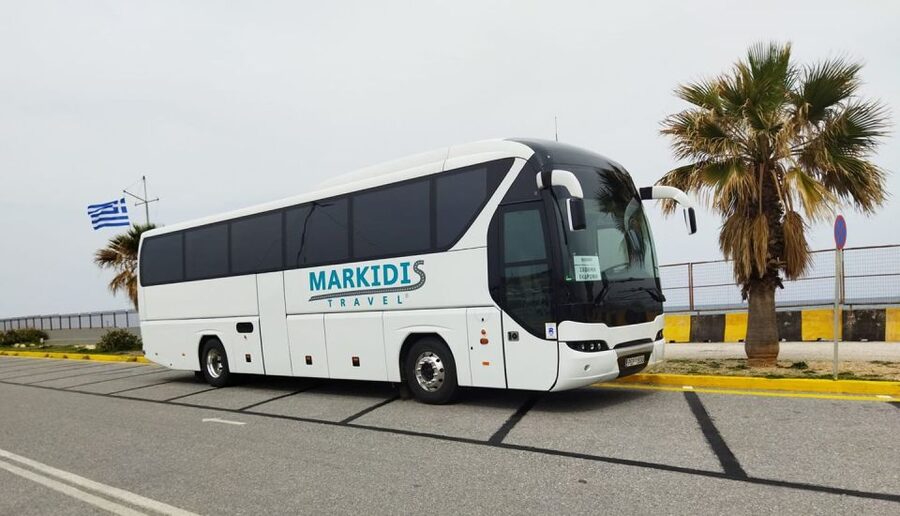 From Rethymno: Arkadi, Melidoni, and Margarites Tour - Guides, buses, and the pace of the day