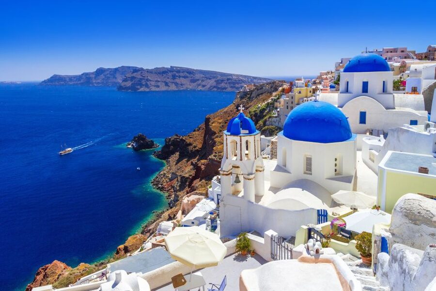From Rethymno: Full-Day Trip to Santorini by Boat - The high-speed ferry across the Aegean