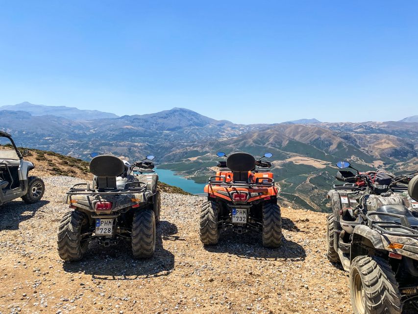 From Rethymno: Half-Day Quad Bike Safari - Prassies and the final snack