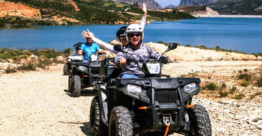 From Rethymno: Half-Day Quad Bike Safari - Maroulas mountain tracks and the first ride