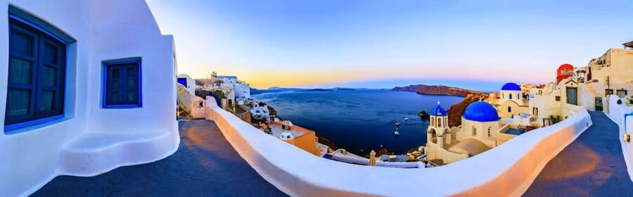 From Rethymno: Santorini Guided Tour and Cruise from Crete - Athinios Port and the bus tour
