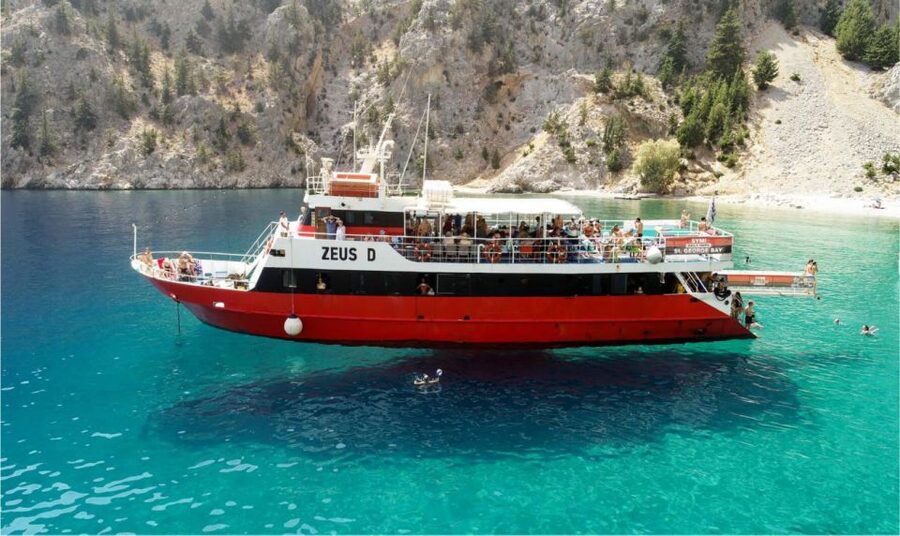 From Rhodes: Cruise to Symi Island and Saint George's Bay - Three hours in Gialos, Symi’s postcard harbor
