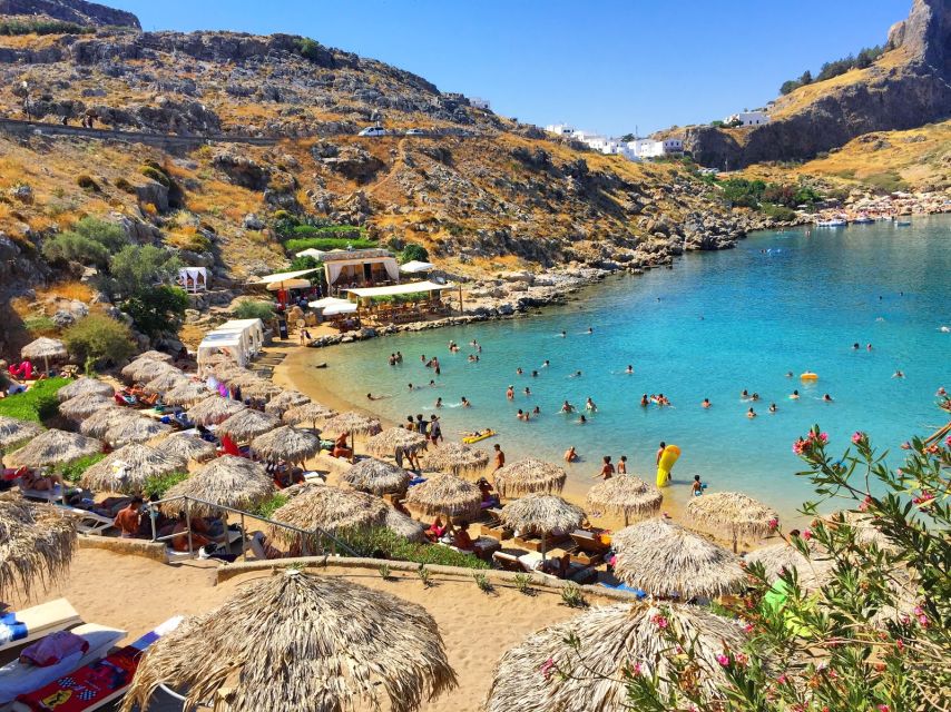 From Rhodes: Lindos Round-Trip Bus Transfer with Free Time - Spending two hours at the Acropolis of Lindos