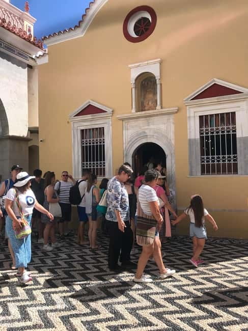 From Rhodes: Symi Island and Panormitis Monastery Day Trip - Three and a half hours in Symi town