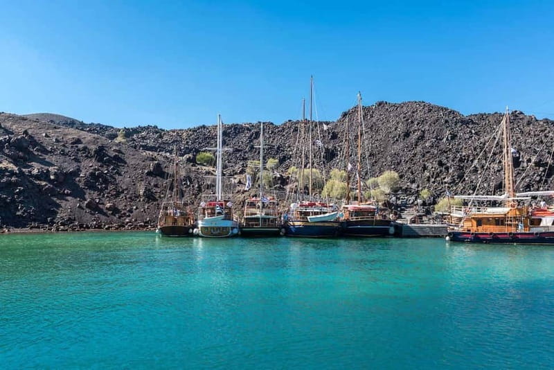 From Santorini: Volcano Cruise With Oia Sunset - A Full Day From Athinios Port