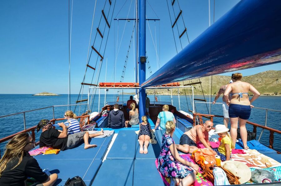 From the Port of Kos: Full Day Boat Cruise to 3 Islands - Why this three-island cruise works so well from Kos