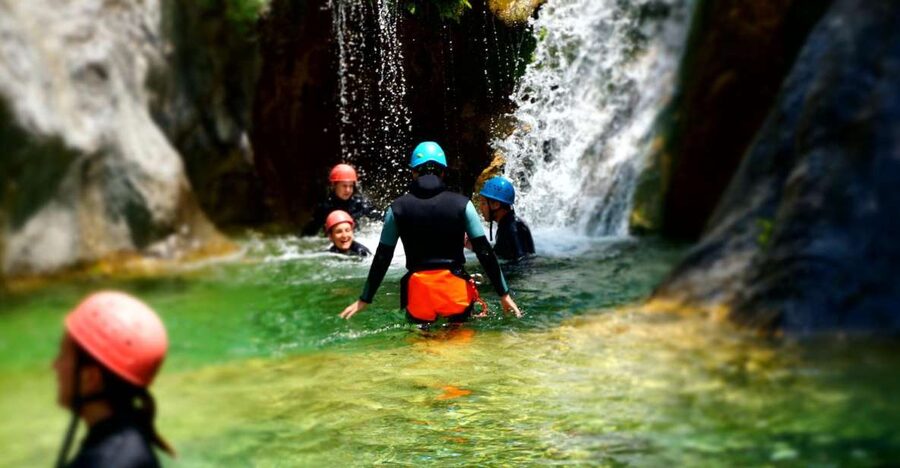 From Thessaloniki: Half-Day Canyoning Trip to Mount Olympus - Getting equipped before the canyon