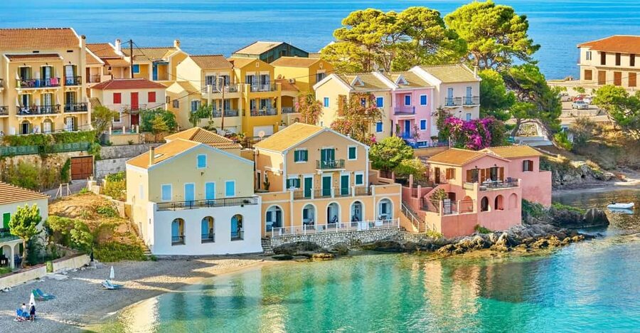 From Zakynthos: Full-Day Tour of Kefalonia - Skinari to Pessada, the day starts on the water