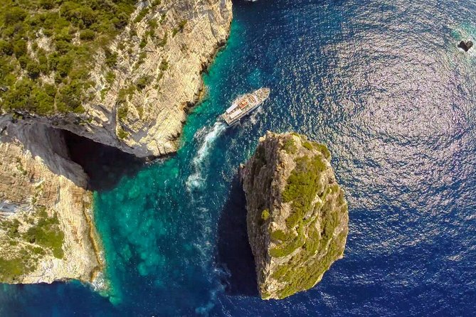Full-Day Boat Tour of Paxos Antipaxos Blue Caves from Corfu - What the boat is like for a full day