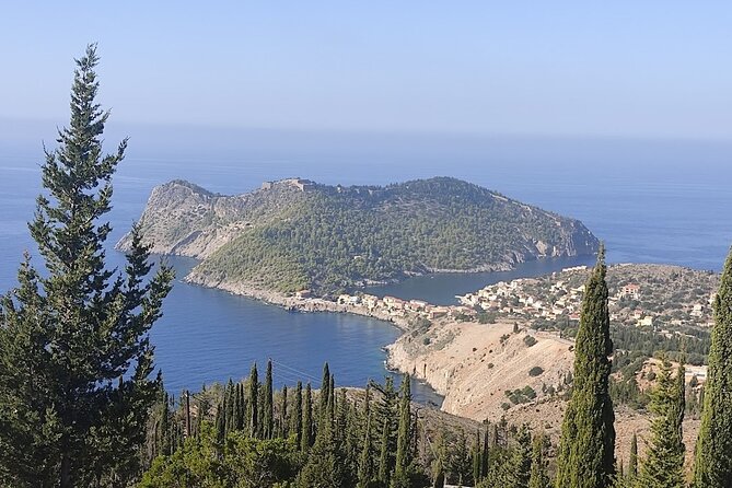 Full-Day Kefalonia Private Sightseeing Tour - Myrtos Beach, best seen from above