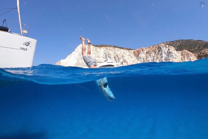Full-Day Small-Group Cruise in Milos & Poliegos with Lunch - Theiorychia and Milos mining history