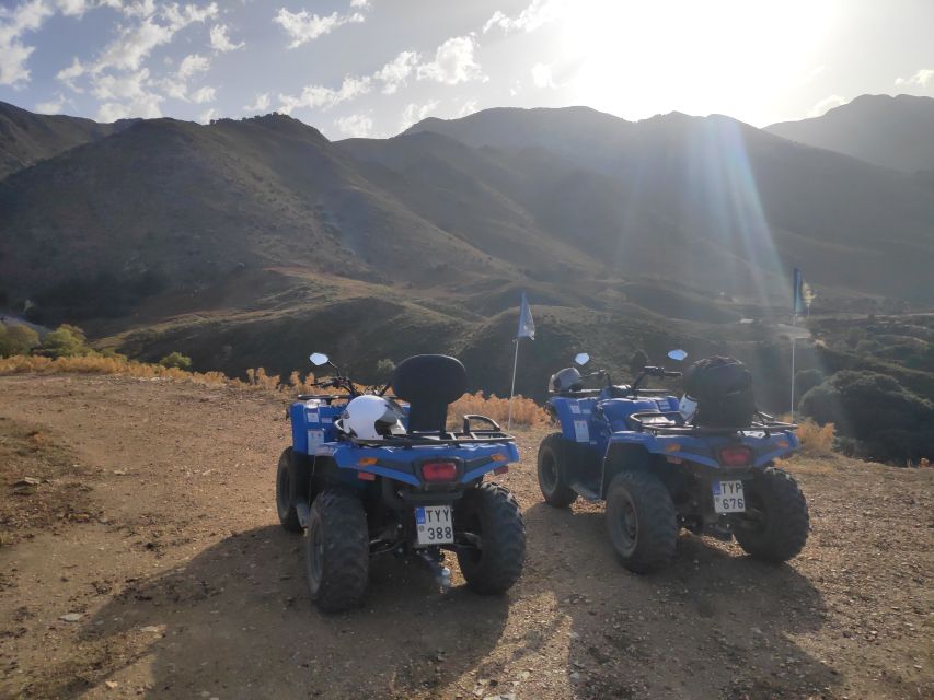 Georgioupolis Quad ATV Safari - Leaving Georgioupolis for the White Mountains