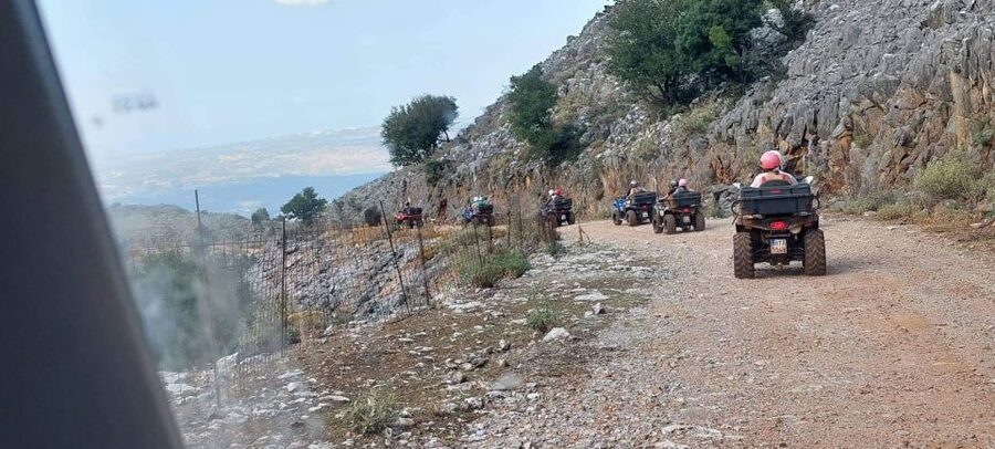 Georgioupolis Quad ATV Safari - Comparing traditional and modern olive oil production
