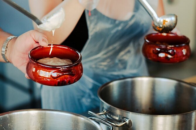 Greek Cooking Class in Athens Including Rooftop Dinner with Acropolis View - Cooking Greek classics in Psirri