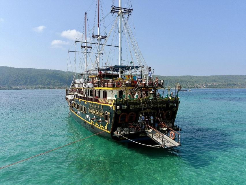 Halkidiki: Blue Lagoon Cruise on a Pirate's Boat - Booking, cancellation, and timing details