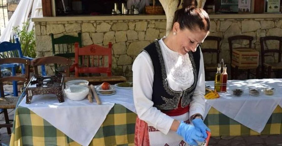 Heraklion: Cretan Cooking Lesson with Lunch in Arolithos - Who should book this Arolithos experience?